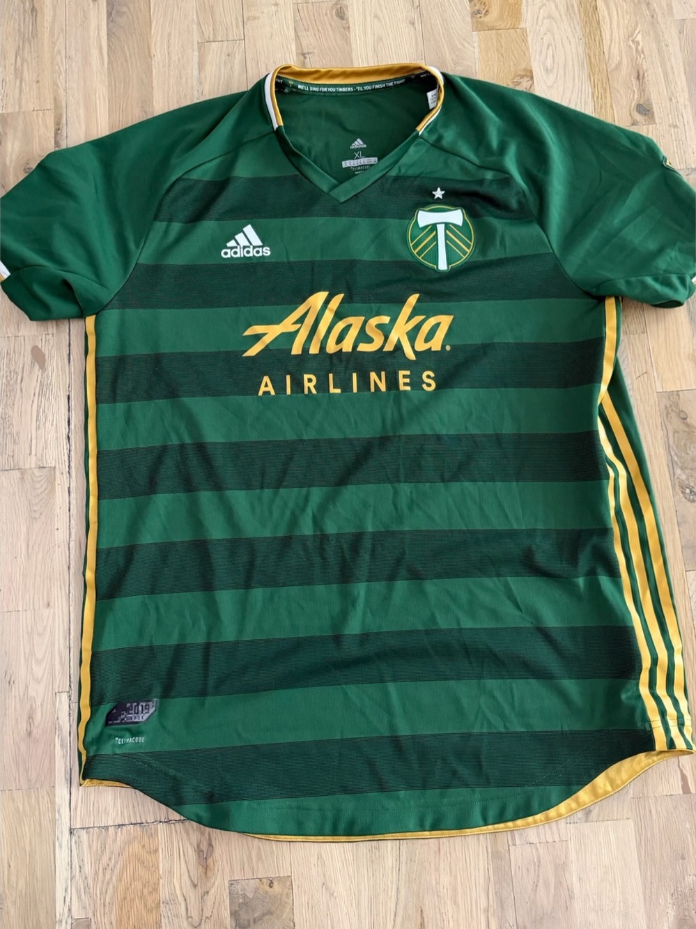 Adidas Portland Timbers 2019 Brian Fernandez #7 Jersey Green | XL